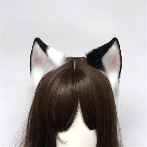 costume cat ears headband|realistic cat ears headband.